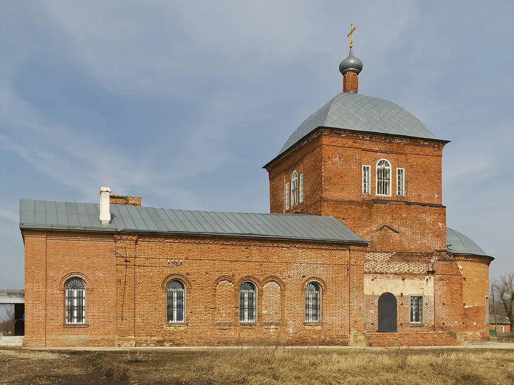 Church of the Nativity of Christ in Ryazhsk, Ryazan Oblast, Russia.