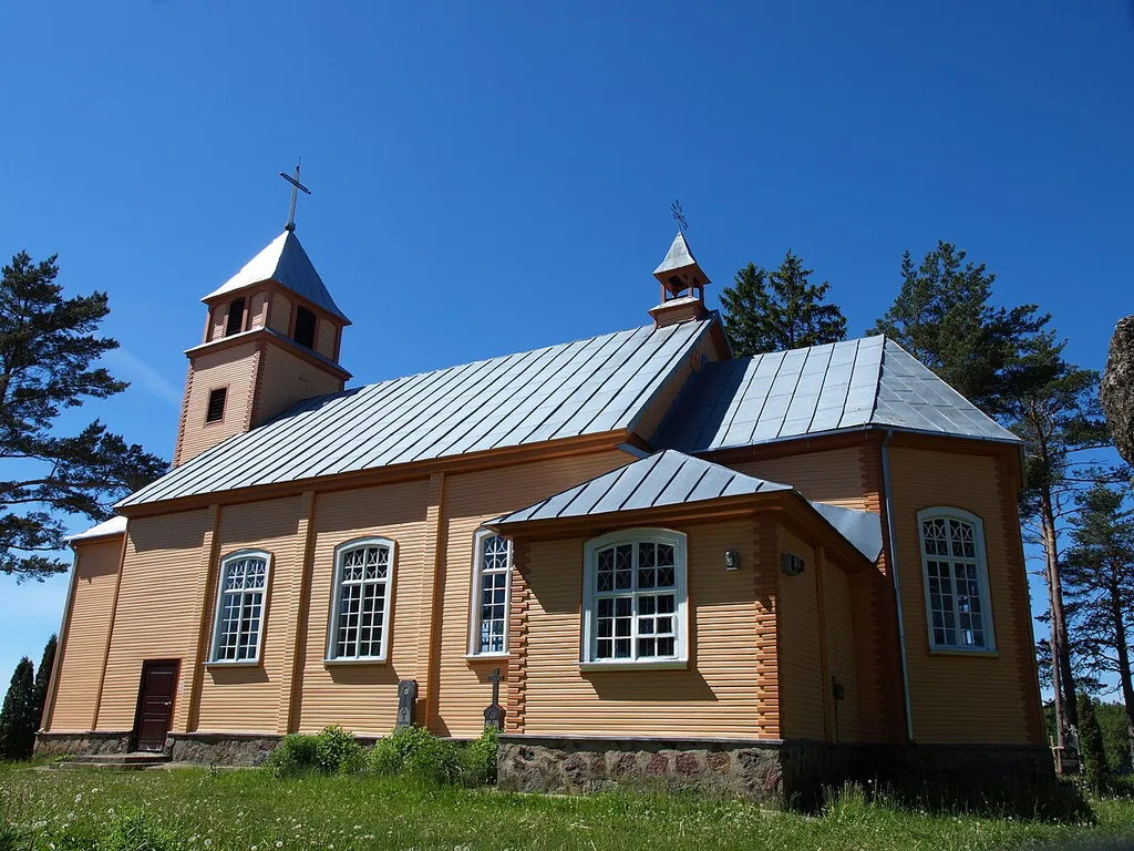 Gaidė church, Ignalina district, Lithuania