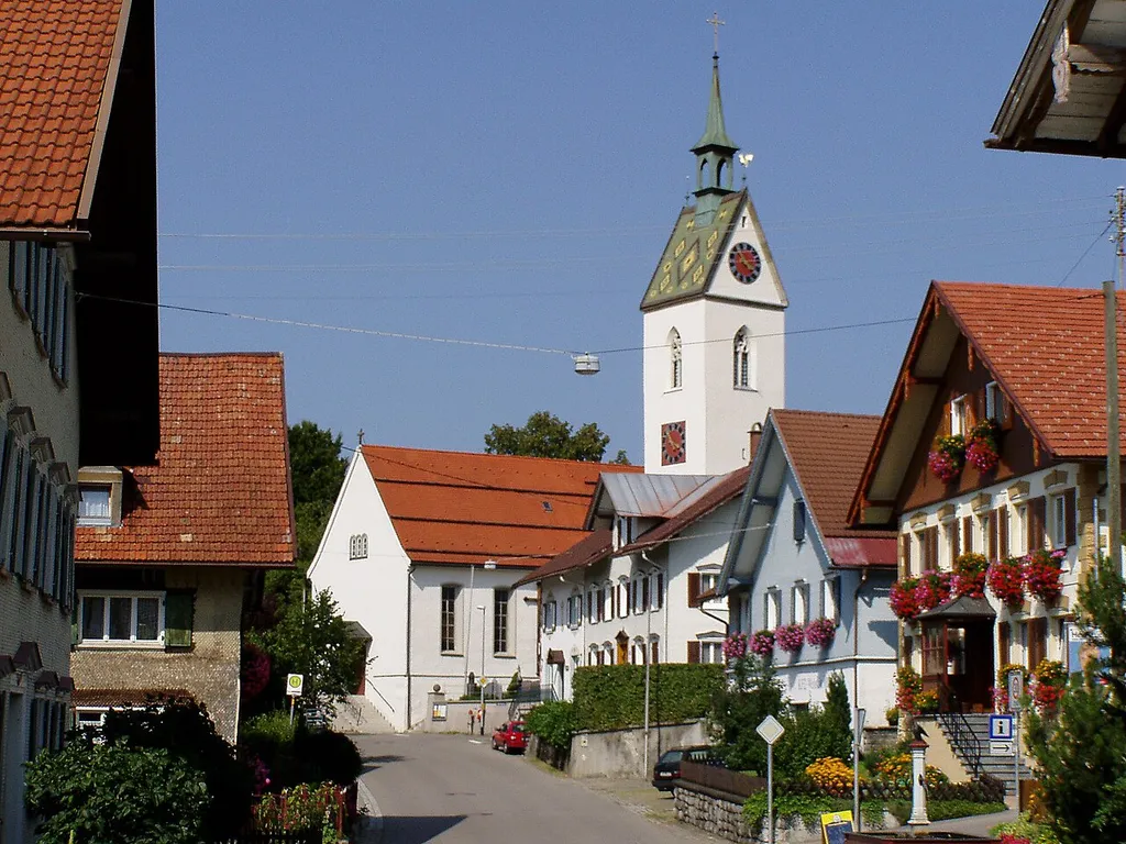 Kirche in Ellhofen, Weiler-Simmerberg
