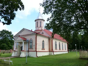 Holy Cross church in Rozentova (Malta), Latvia