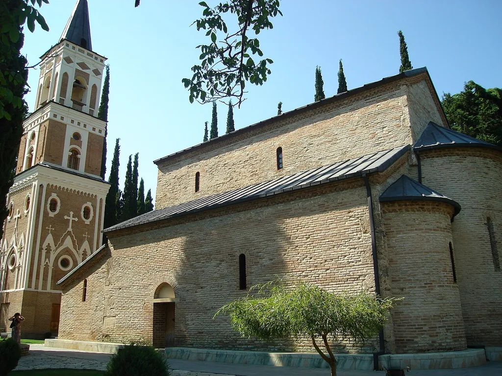 Bodbe Monastery near en:Sighnaghi, Georgia