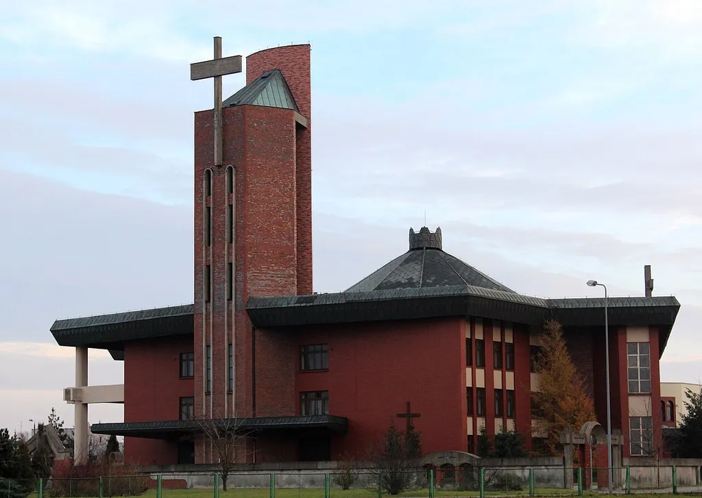 Our Lady Queen of Poland church in Chojnice.