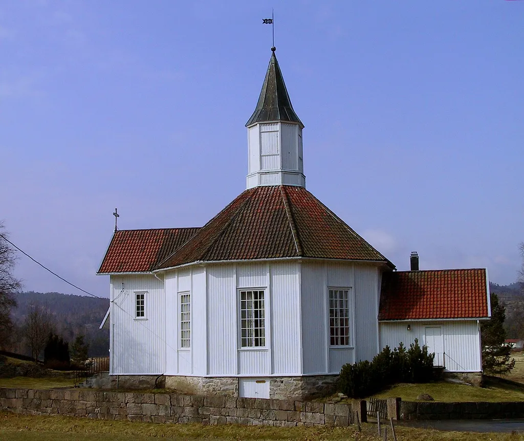 Herefoss kirke i Birkenes kommune i Aust-Agder