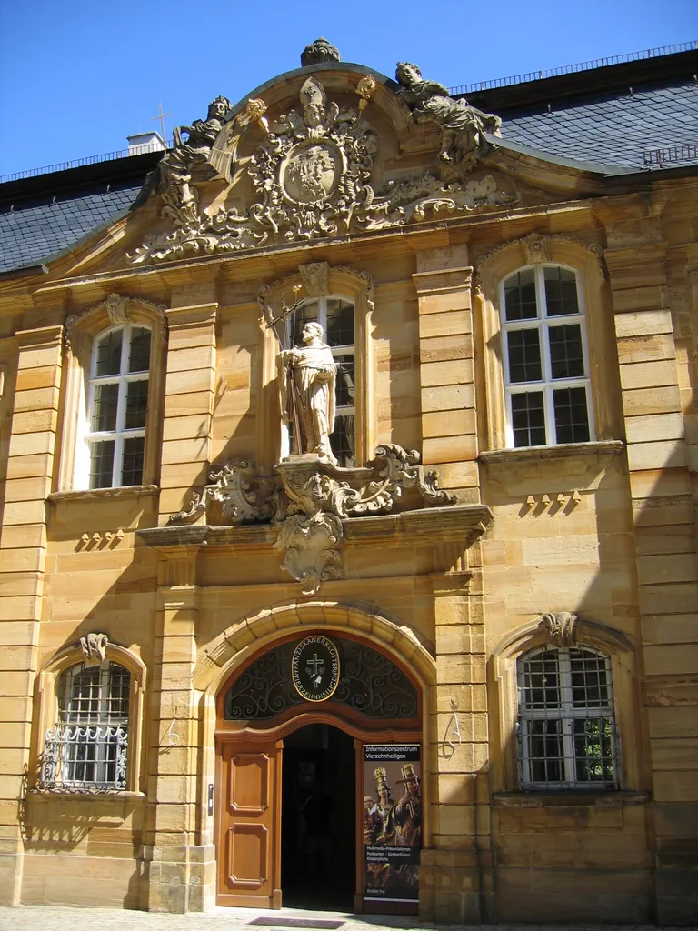 Franziskanerkloster Vierzehnheiligen im Bad Staffelsteiner Ortsteil Vierzehnheiligen.