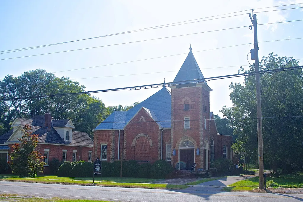 Leighton United Methodist Church in Leighton, Alabama, United States.