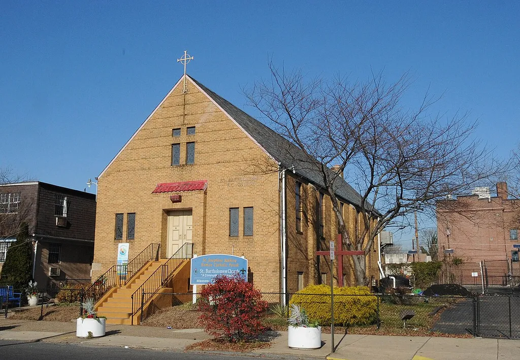 CHURCH WAS APPARENTLY BUILT IN 1947 ACCORDING TO THE CORNERSTONE. IT HAS RECENTLY MERGED WITH JOAN OF ARC R.C. CHURCH TO FORM ST. JOSEPHINE BAKHITA PARISH