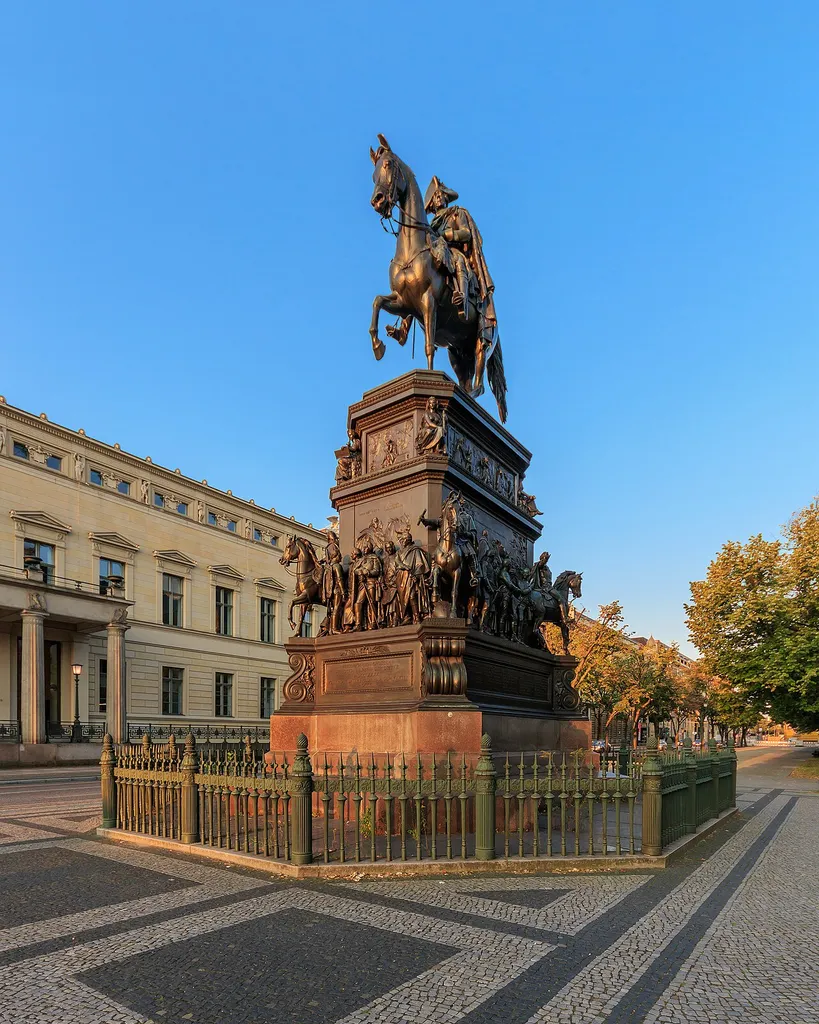equestrian statue of Frederick the Great