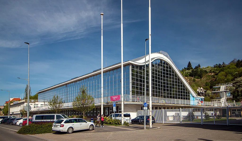 Praha 4-Podolí, plavecký stadion Podolí
