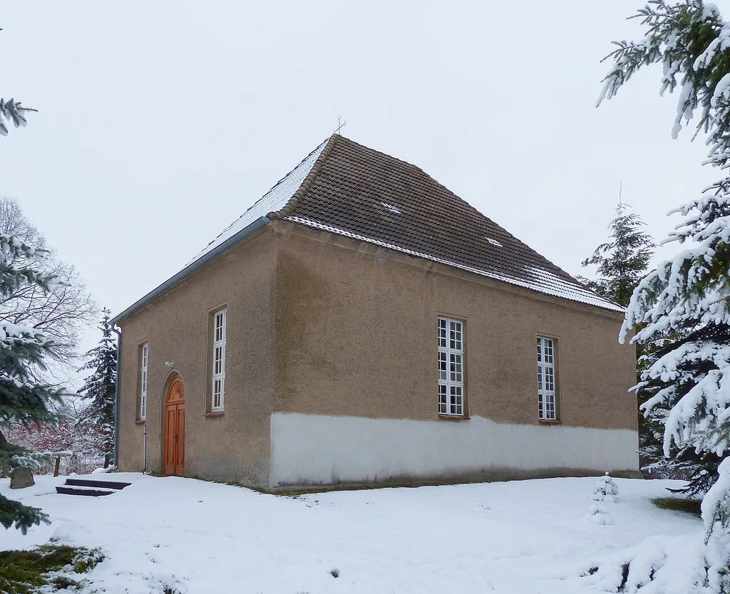 Kirche Törpin, Ansicht von Südwesten