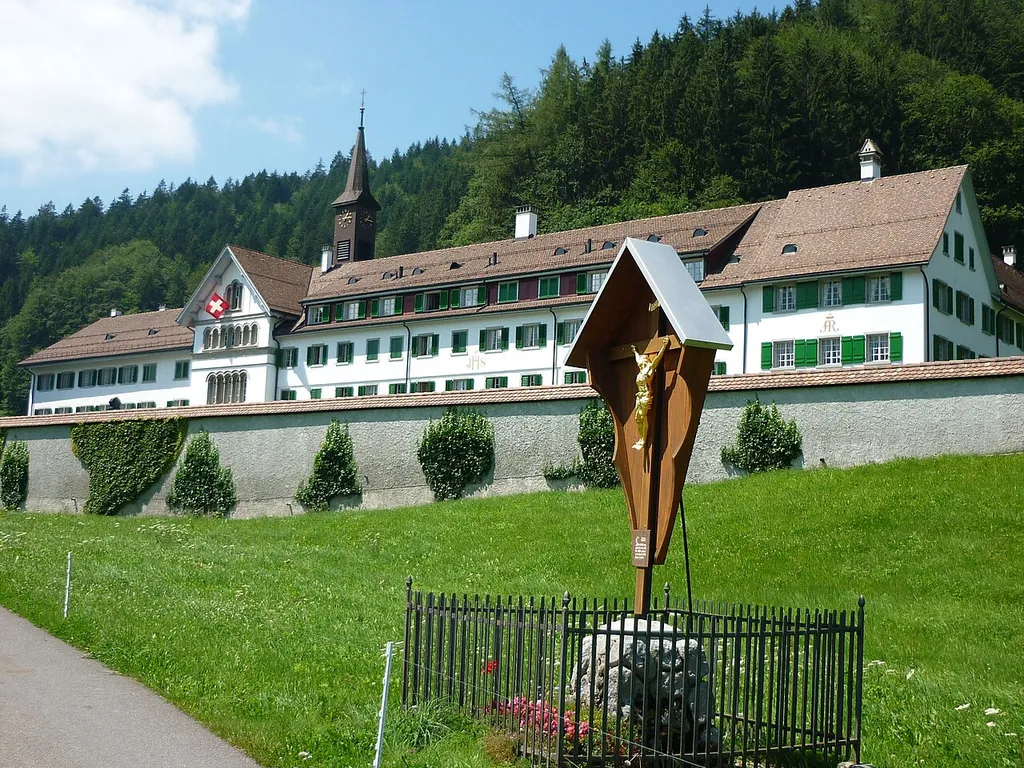 Kloster in der Au, Trachslau SZ, Schweiz