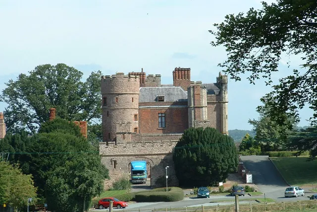 Rowton Castle. Viewed from the south