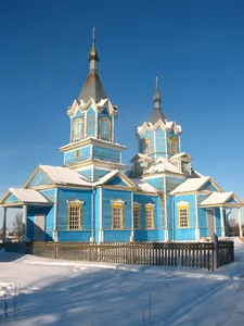 Church of the Nativity of the Virgin Mary in Čyrvony Partyzan