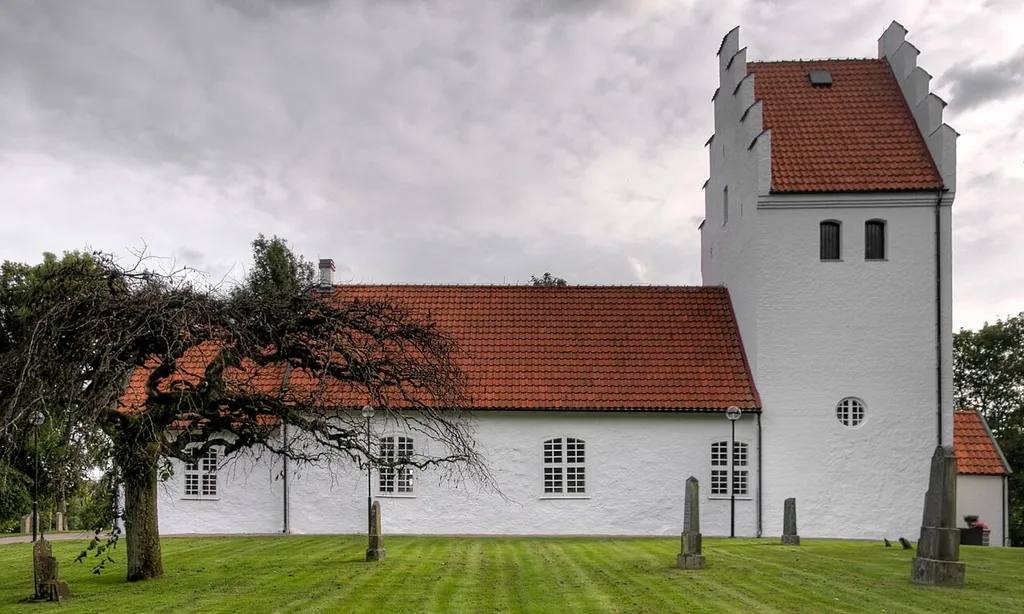 The church in Hörja, Scania.