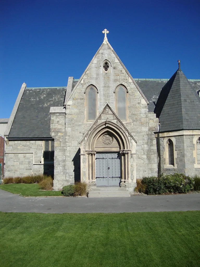 Christ's College Chapel - entrance.