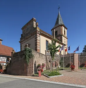 Protestant church in Climbach