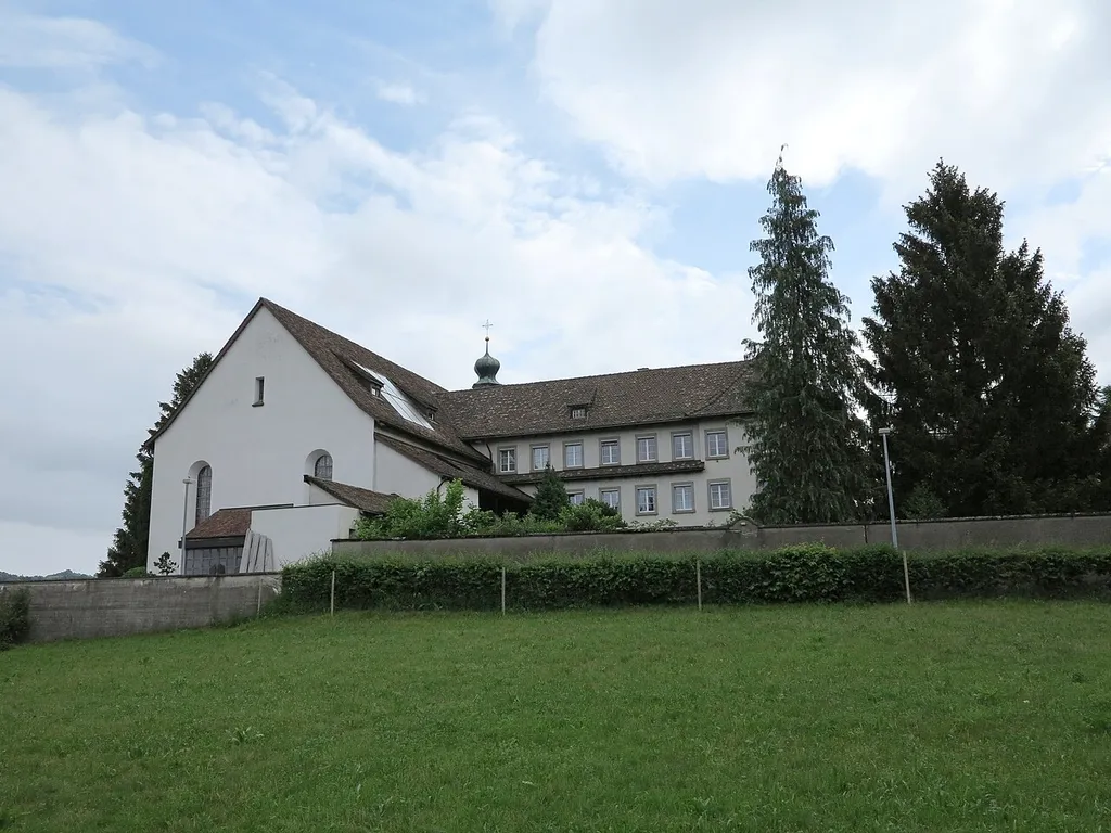 Westansicht des Kapuzinerklosters Wil