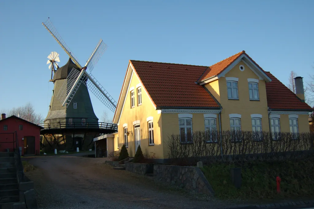 Old Mill in Aarup, Funen, Denmark