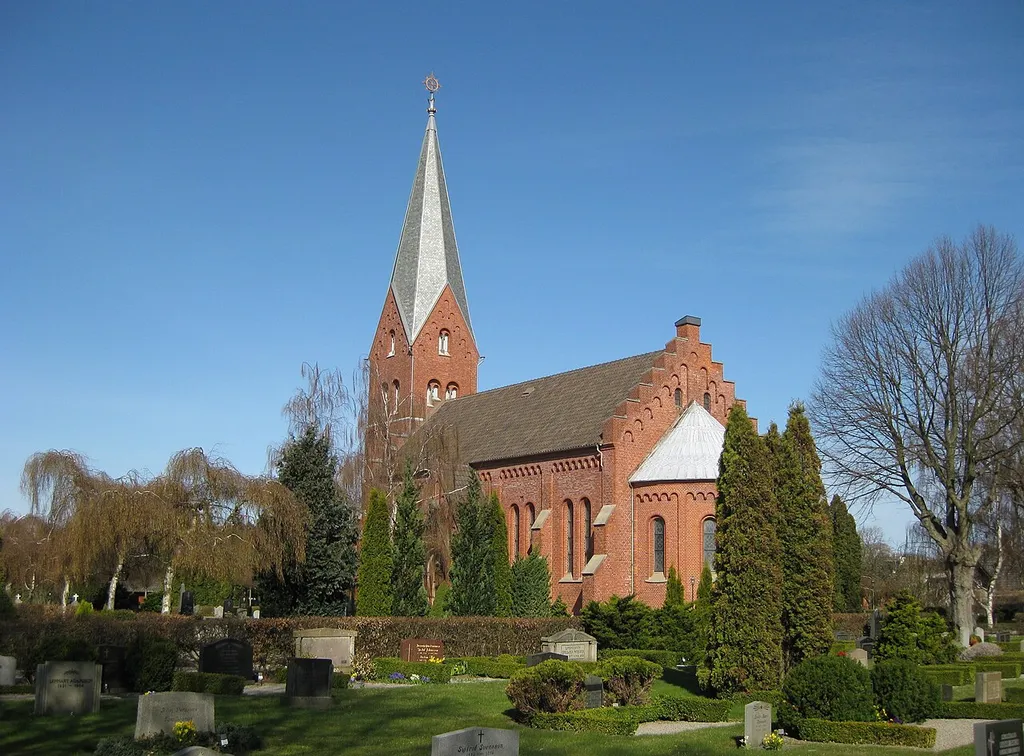 Flädie church in Skåne, Sweden