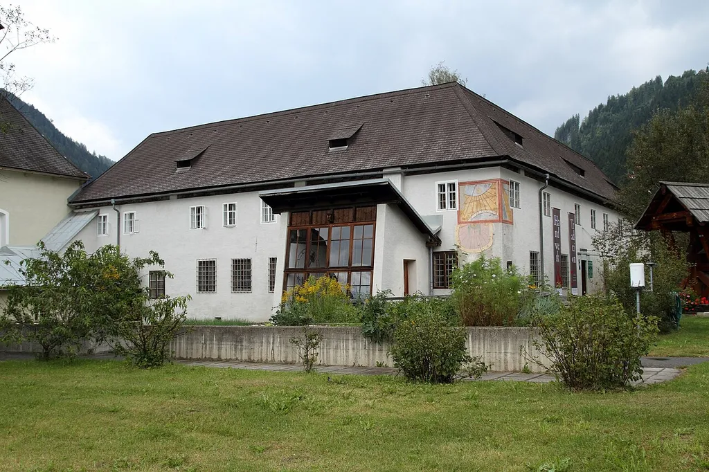 Southern view of the former Capuchin monastery in Murau, today used as town museum.