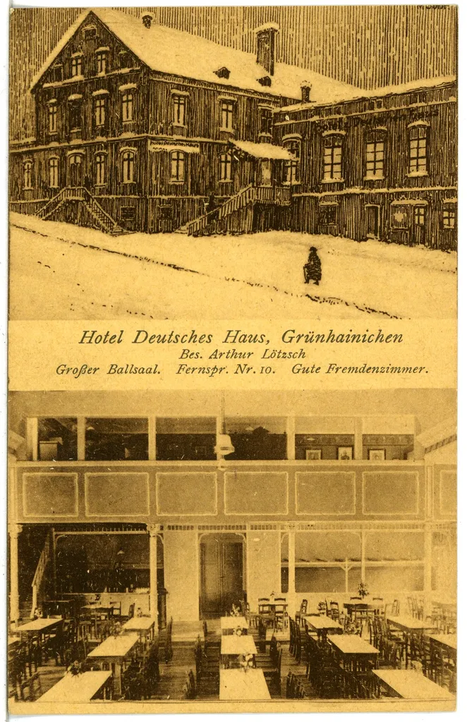 Grünhainichen; Hotel Deutsches Haus