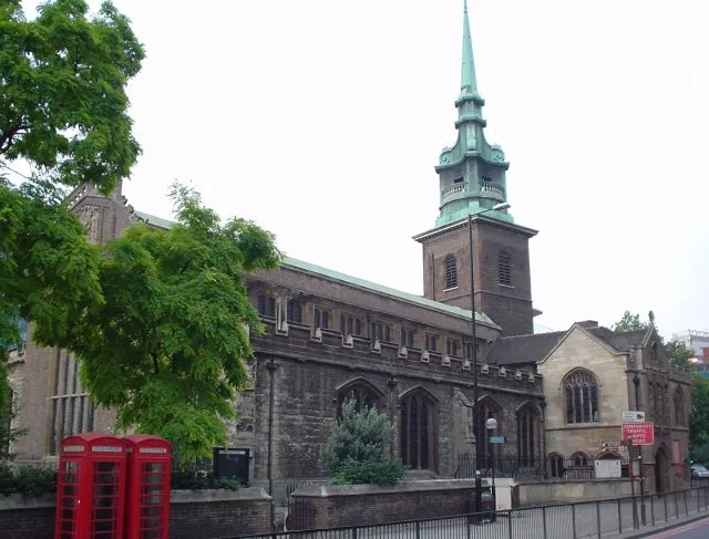 All Hallows-by-the-Tower, the oldest church in London This is a photo of listed building number 1359187. This is a photo of listed building number 1064671.