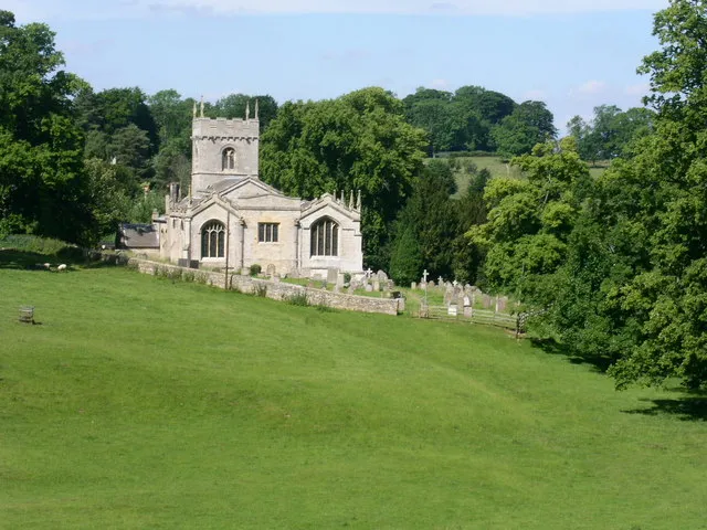 The Church at Stoke Rochford The Church at Stoke Rochford Taken Across The Valley, From Outside The Post Office.