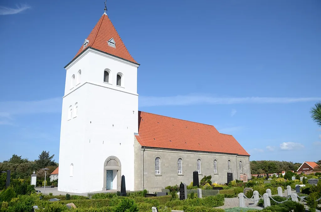 Harboøre Kirke set fra sydvest