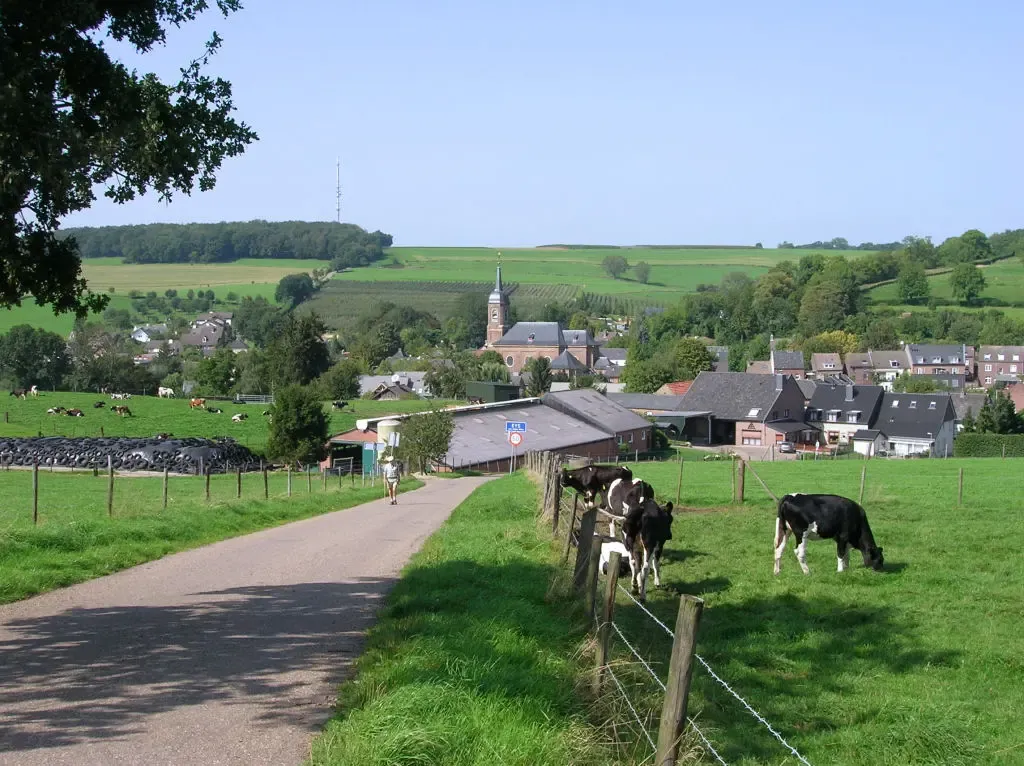 Uitzicht op Eys