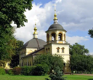 Church of the Exaltation of the Holy Cross in Preobrazhenskoye Cemetery