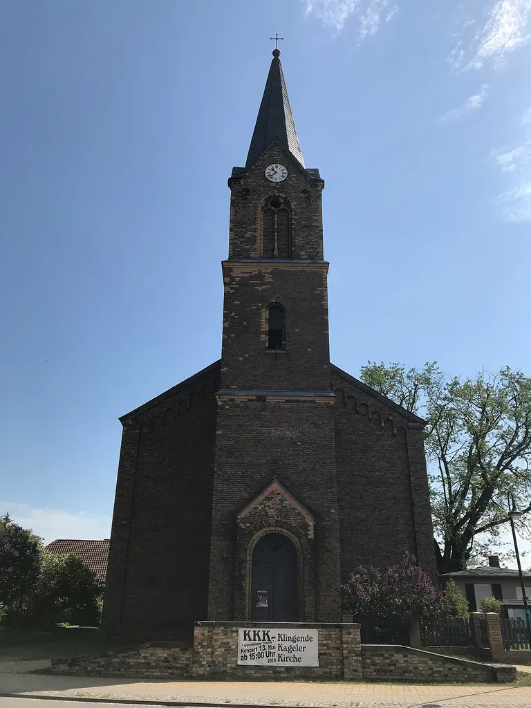 Die Dorfkirche in Kagel ist eine Saalkirche aus den Jahren 1869 bis 1871 in Grünheide (Mark) im Landkreis Oder-Spree im Land Brandenburg.