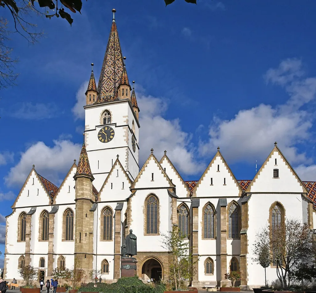 Evangelical cathedral in Sibiu, Romania