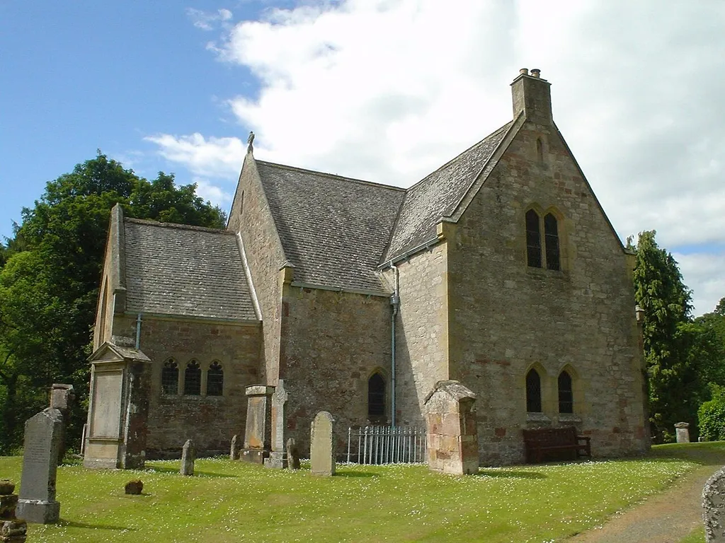Humbie Parish Church from the North