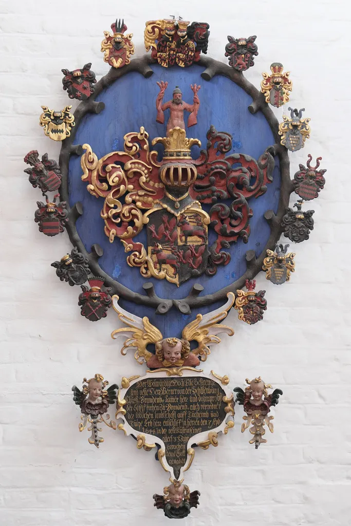Dom St. Peter und Paul in Brandenburg an der Havel in Brandenburg (Deutschland), Epitaph für Werner von der Schulenburg († 1644)