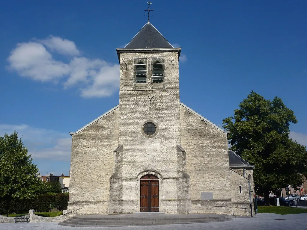 Église Saint-Vincent à Evere, Bruxelles, Belgique.