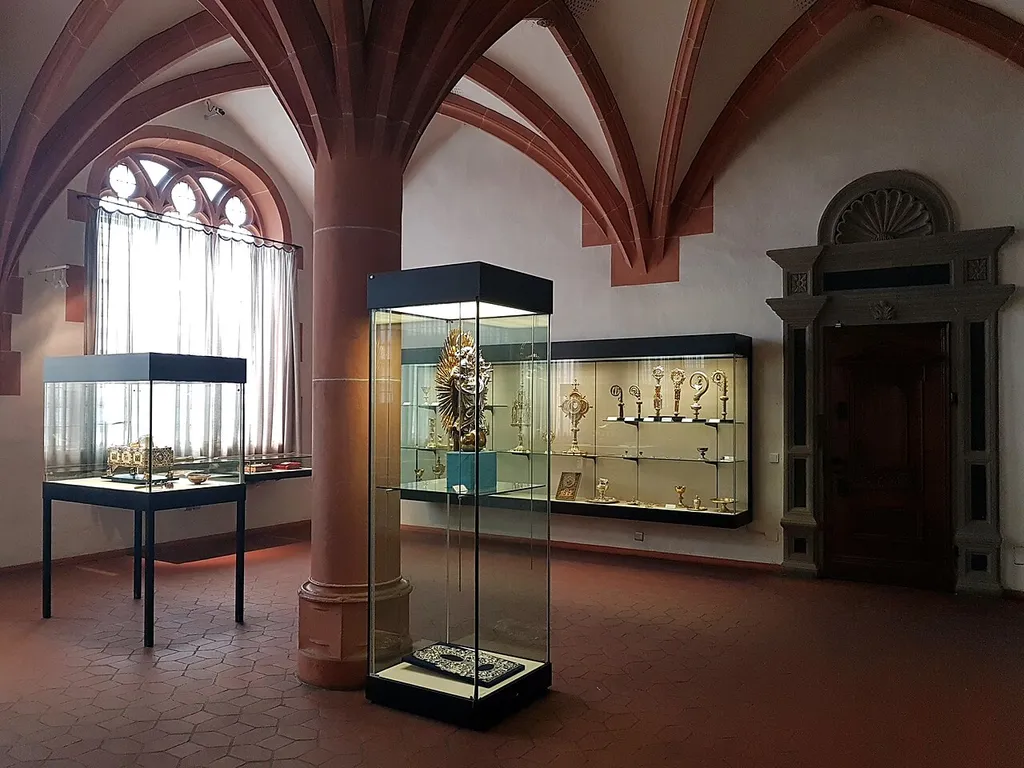 View of the treasury of Trier Cathedral, Germany.