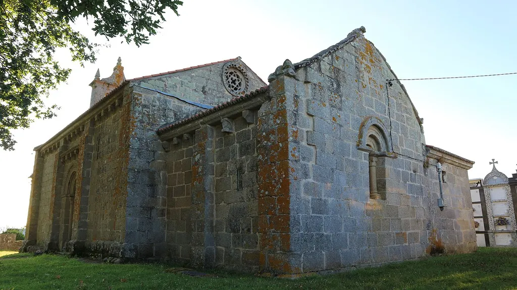 Igrexa de San Martiño de Tiobre. Betanzos O Vello, Tiobre, Betanzos.