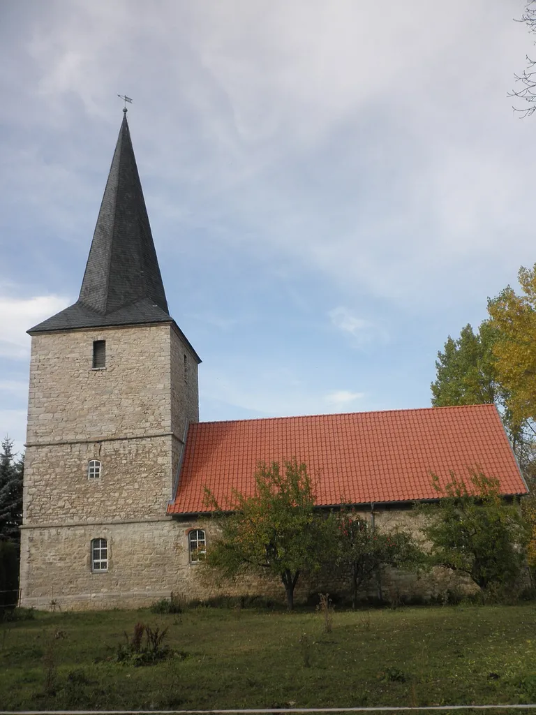Church in Großberndten (Sondershausen) in Thuringia