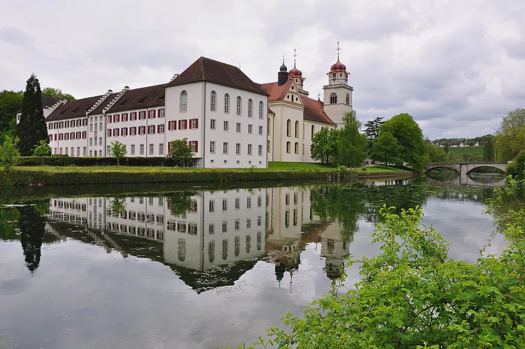 Switzerland, Canton of Zürich, Rheinau Abbey