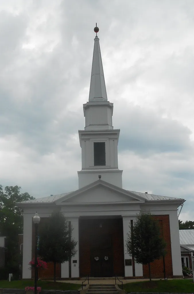 Christiansburg Presbyterian Church in Christiansburg,Virginia. It was built in 1853. Built by a Deyerle.