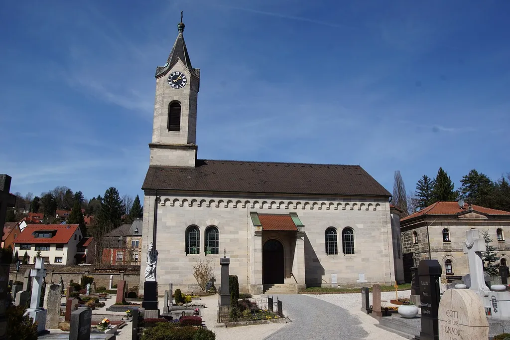 Die Auferstehungskirche / Freidhofskirche in Hersbruck