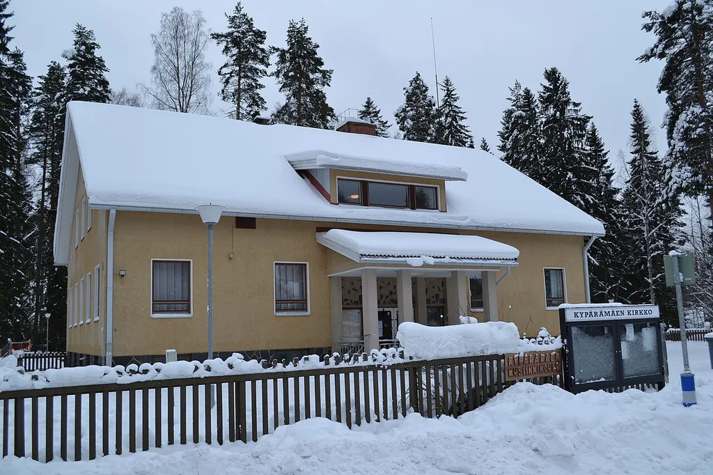 The church of Kypärämäki in Jyväskylä, Finland