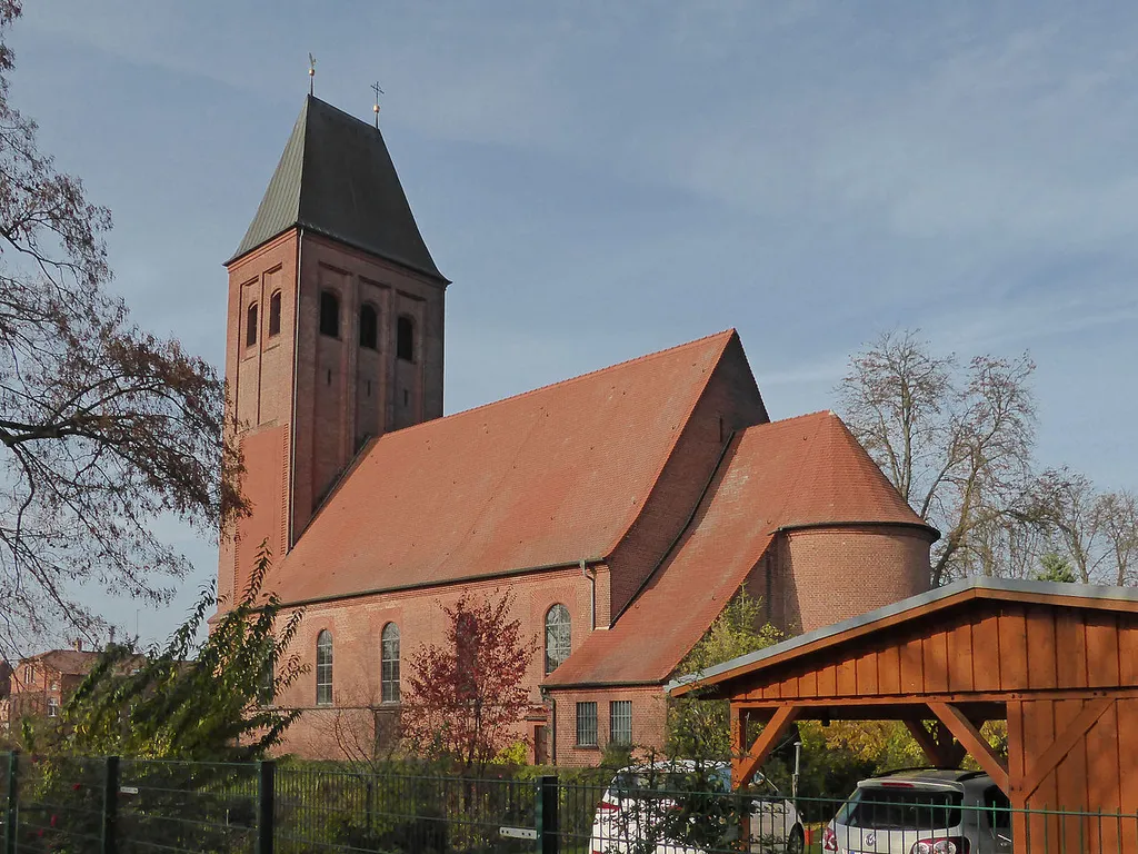 Katholische Dreifaltigkeitskirche in Tangermünde.