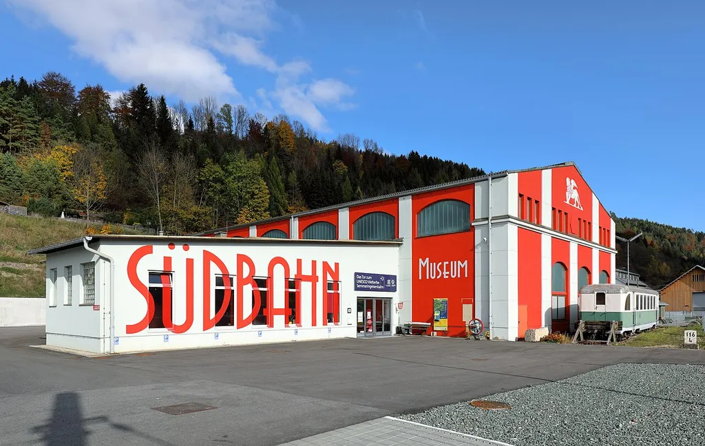 Southern Railway Museum in Mürzzuschlag, Austria, established in 2004.