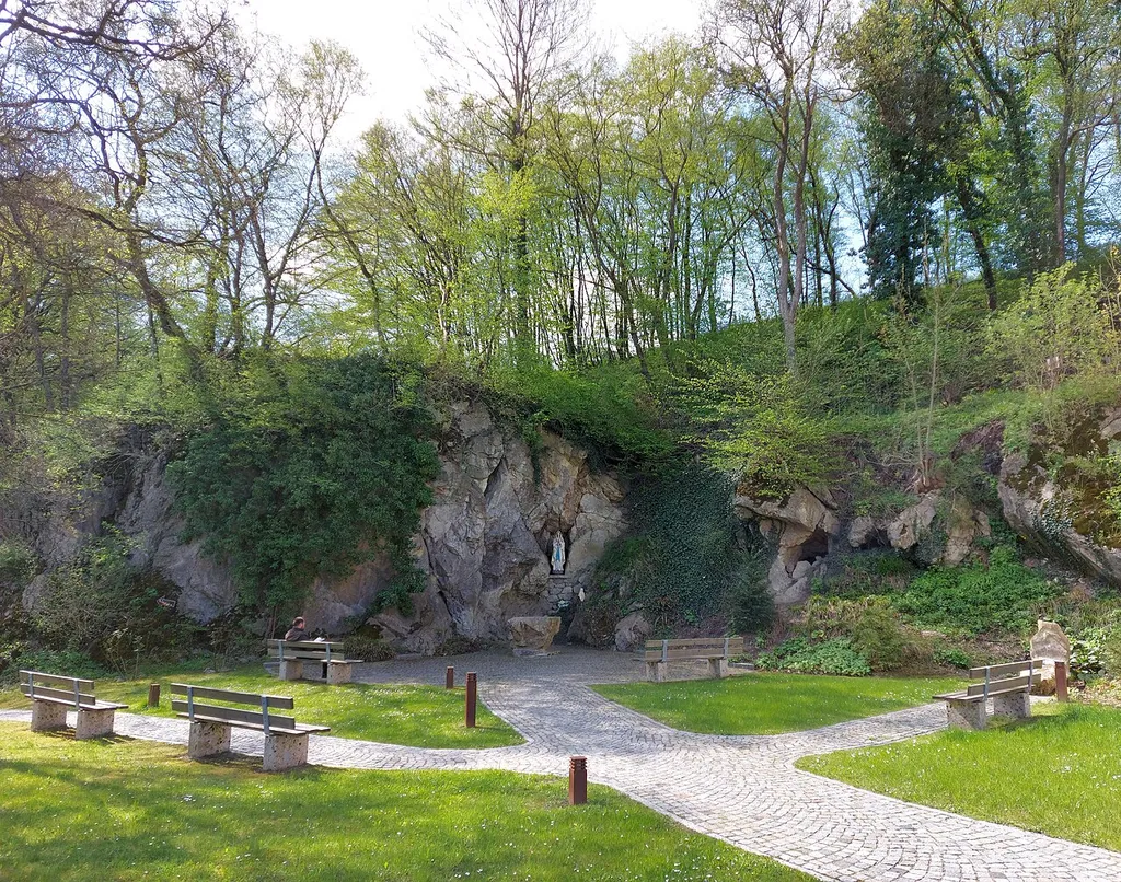 Lourdes Grotto in Heiligenkreuz (Lower Austria)