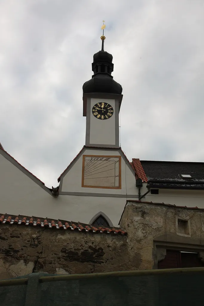 Chapel of the Virgin Mary's Death at the Church of the Assumption in Kájov, South Bohemian Region, Czechia.