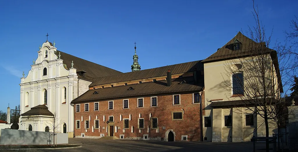 Church of Our Lady Assumed into Heaven and St Vaclav &amp; cistercian abbey, 11 Klasztorna street, Mogiła, Nowa Huta, Krakow, Poland