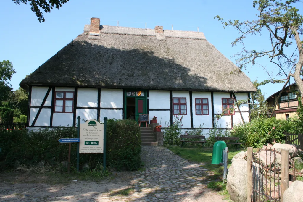Schulmuseum Middelhagen auf der Insel Rügen
