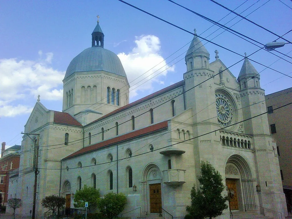 St. Joseph Cathedral in Wheeling, West Virginia taken from the Northwest