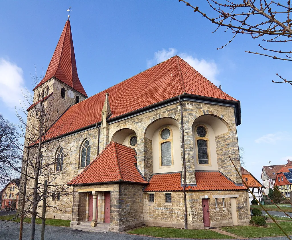 St.-Briccius-Kirche in Adenstedt (Ilsede), Niedersachsen, Deutschland