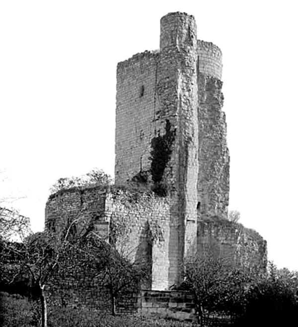 Château du Haut-Clairvaux, commune Scorbé-Clairvaux, département Vienne, France